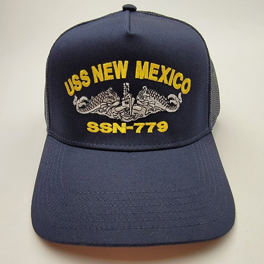 USS NEW MEXICO SSN-779 Direct Embroidered Baseball Hat